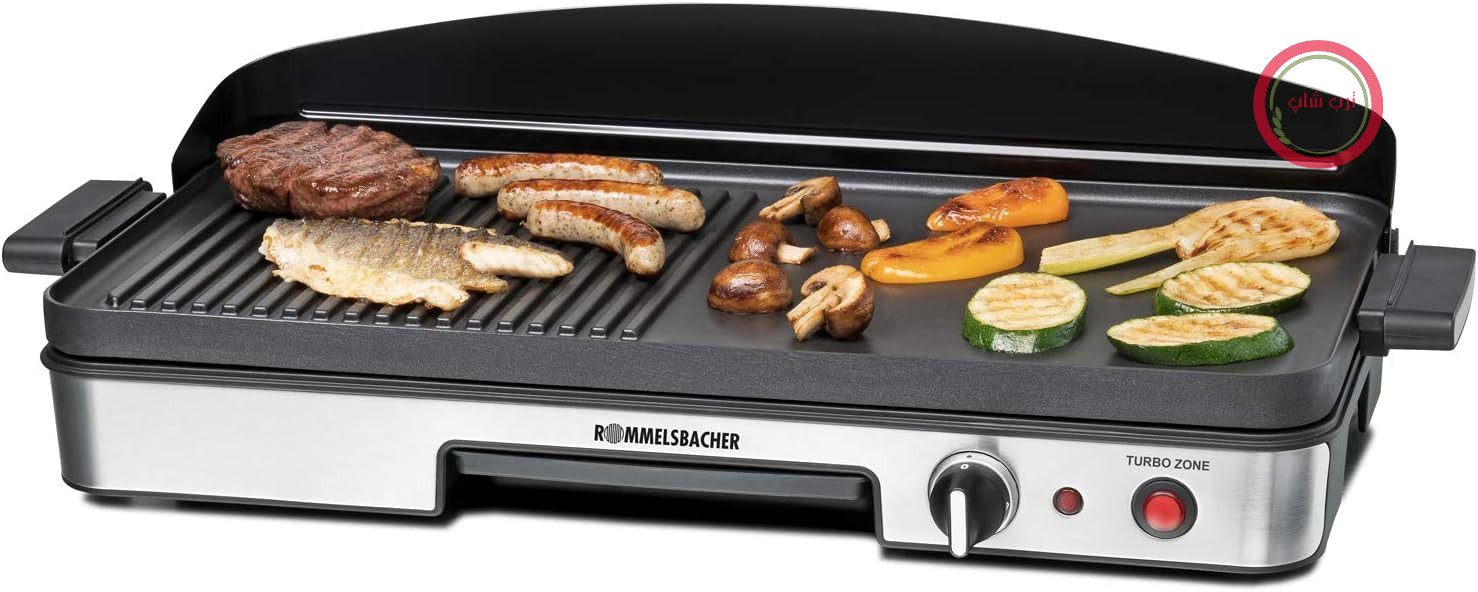 گریل باربیکیو رومیزی برقی روملزباخر آلمان Rommelsbacher مدل BBQ 2003 با صفحه نچسب