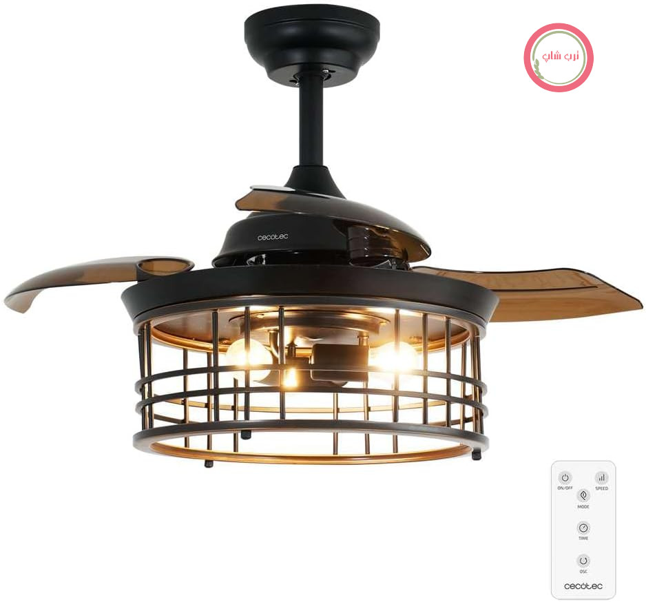پنکه سقفی سکوتک اسپانیا Cecotec Aero 3600، موتور DC دارای قاب ، کنترل از راه دور