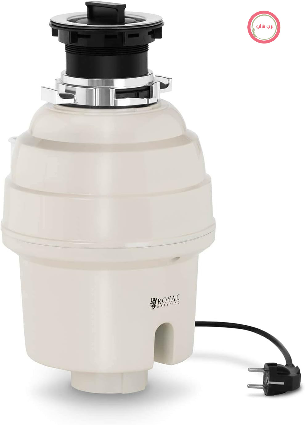 دستگاه خردکن زباله آشپزخانه Royal Catering RC-WGP370، خردکن زباله سینک، 375 وات، 3800-4000 دور در دقیقه