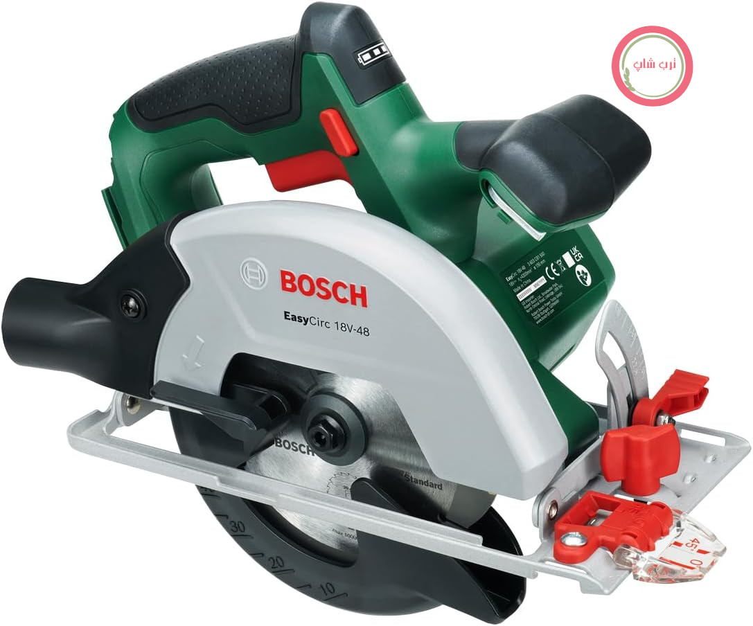 اره گردبر شارژی بوش آلمان Bosch مدل EasyCirc 18V - 48 سیستم ۱۸ ولت (برش چوب تا ۴۸ میلی‌متر