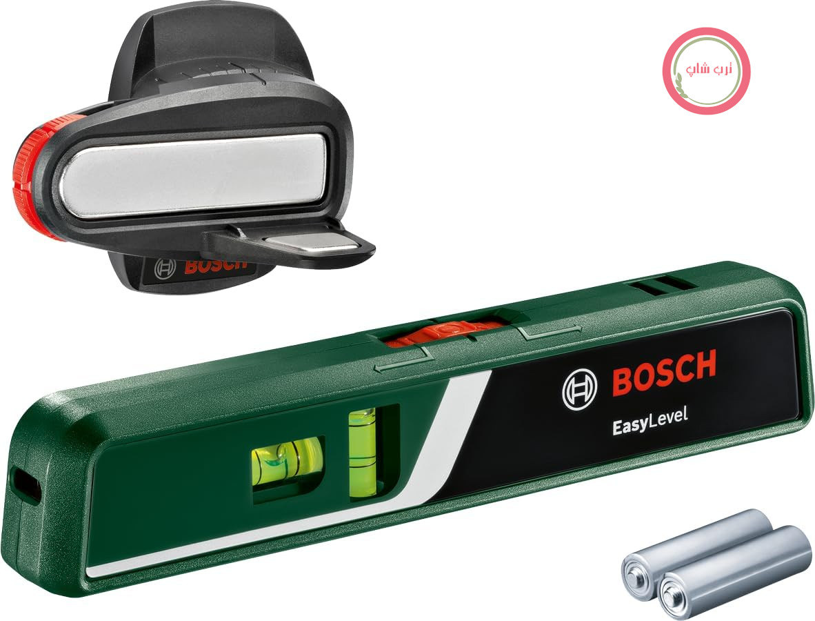 تراز لیزری بوش آلمان Bosch مدل EasyLevel با قابلیت نصب روی دیوار (خط لیزر برای ترازبندی انعطاف‌پذیر