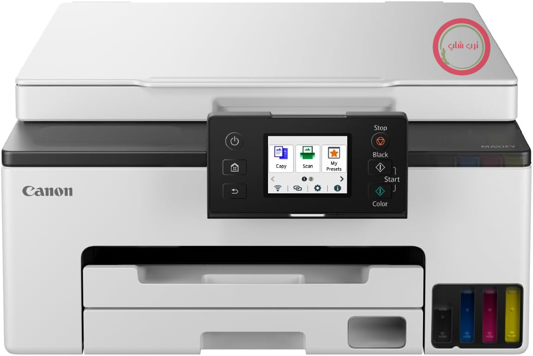 پرینتر چاپگر جوهر افشان کانن ژاپن MAXIFY GX1050 با مخزن، بدون نیاز به کارتریج های گران قیمت.