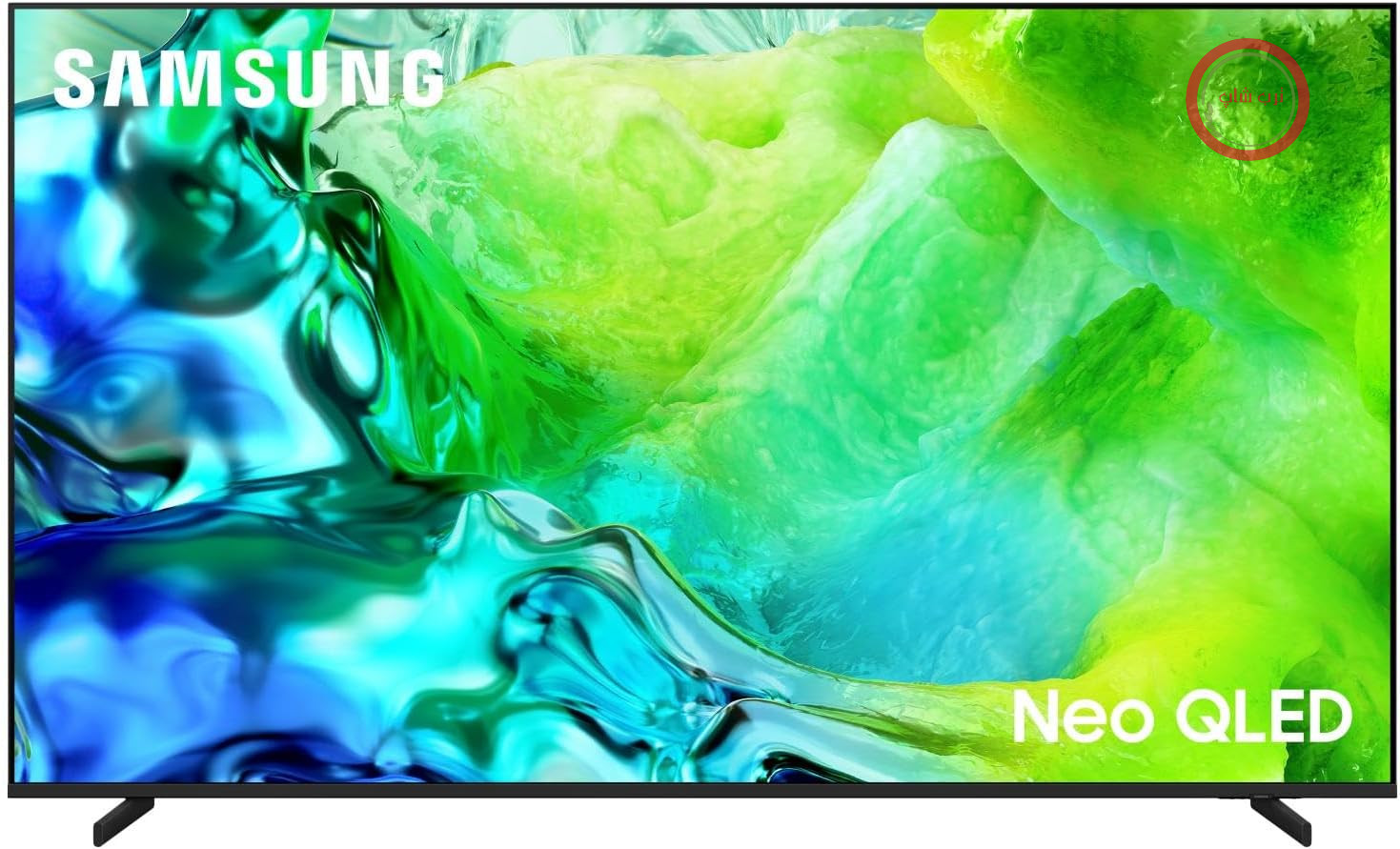 تلویزیون سامسونگ Neo QLED QN80H 4K با اندازه ۵۵ اینچ (۱۳۸ سانتی‌متر)، پردازنده هوش مصنوعی نسل دوم Neural Quantum 4K، شتاب‌دهنده حرکتی ۱۴۴ هرتز، Vision AI Companion، Adaptive Sound Pro، Gaming Hub، Knox Security، تلویزیون هوشمند