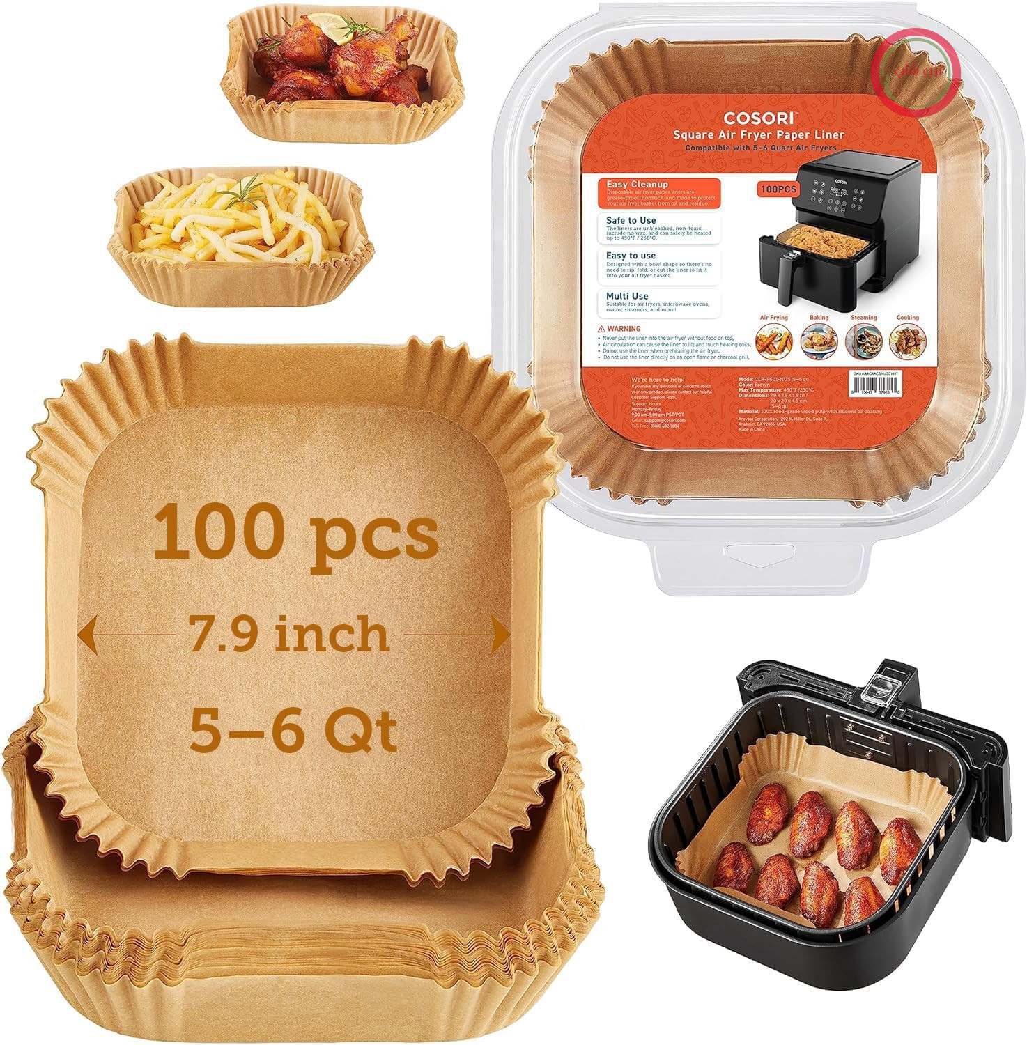 کاغذ سرخ کن بدون روغن کوزوری