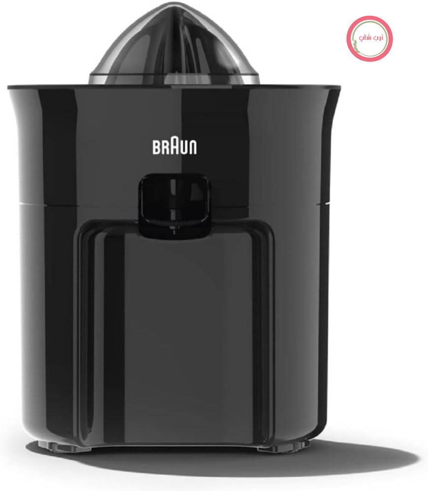 آب مرکبات گیری براون مدل Household Tribute Collection CJ 3050 BK، آب مرکبات گیری برقی با شروع/توقف خودکار، سیستم ضد چکه، دهانه آبمیوه گیری مستقیم، 60 وات، مشکی