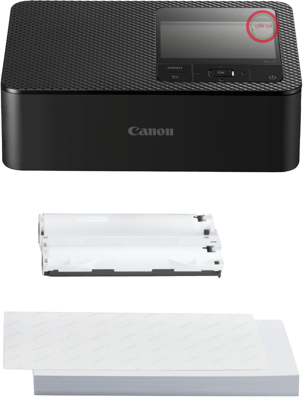 پرینتر عکس کوچک کانن ژاپن Canon SELPHY CP1500، چاپ از گوشی، اتصال بی‌سیم و کاغذ