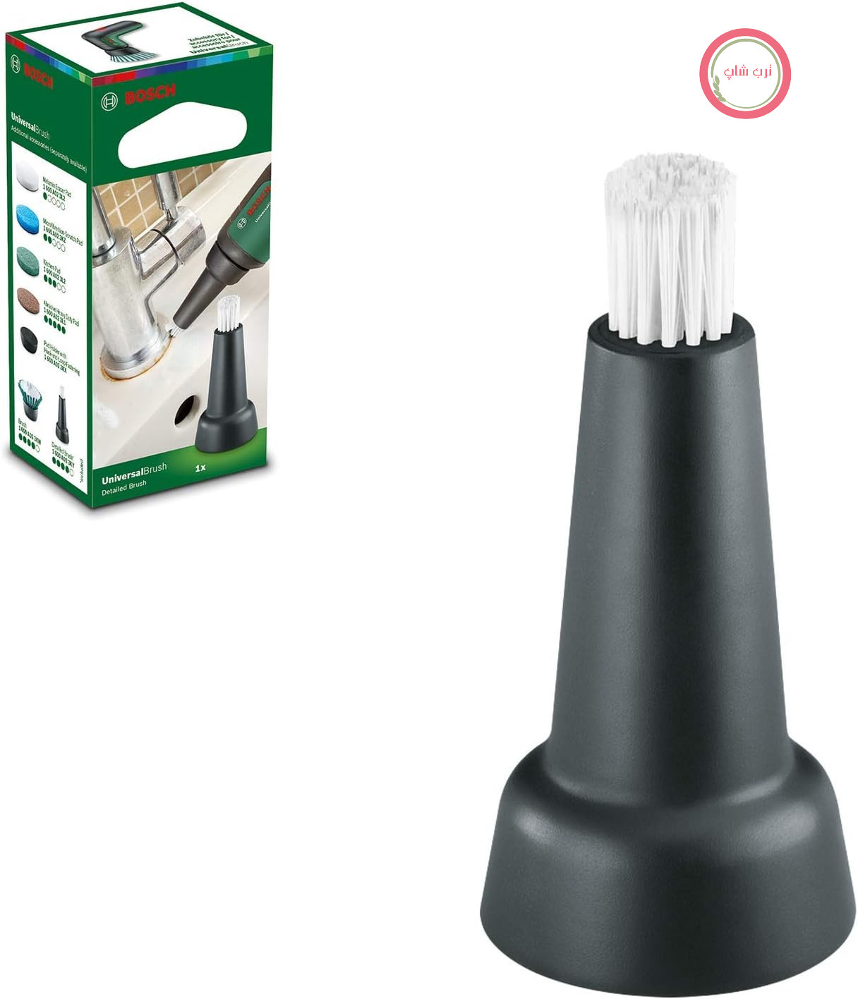 برس تمیزکننده سطوح بوش مدل Detail، برس UniversalBrush (1 عدد، در جعبه موجود است)