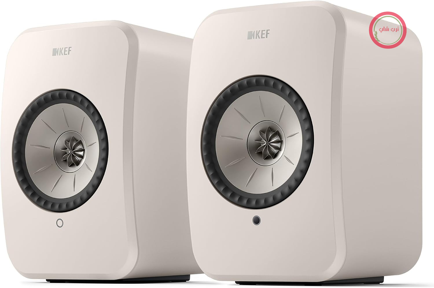 بلندگوهای بی‌سیم HiFi KEF LSX II LT - جفت (سفید سنگی)