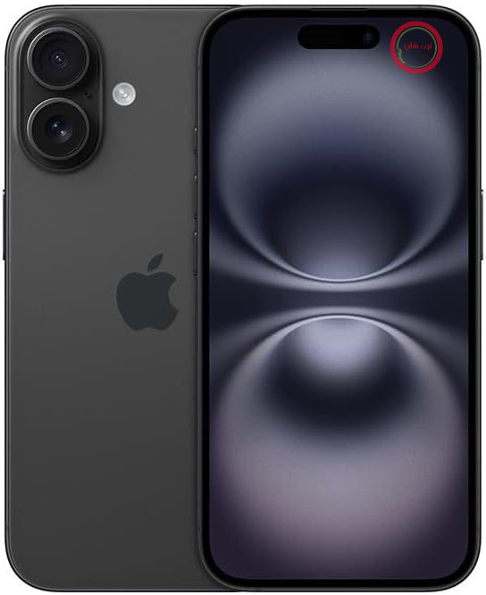 گوشی موبایل اپل iPhone 16 ظرفیت ۵۱۲ گیگابایت مشکی
