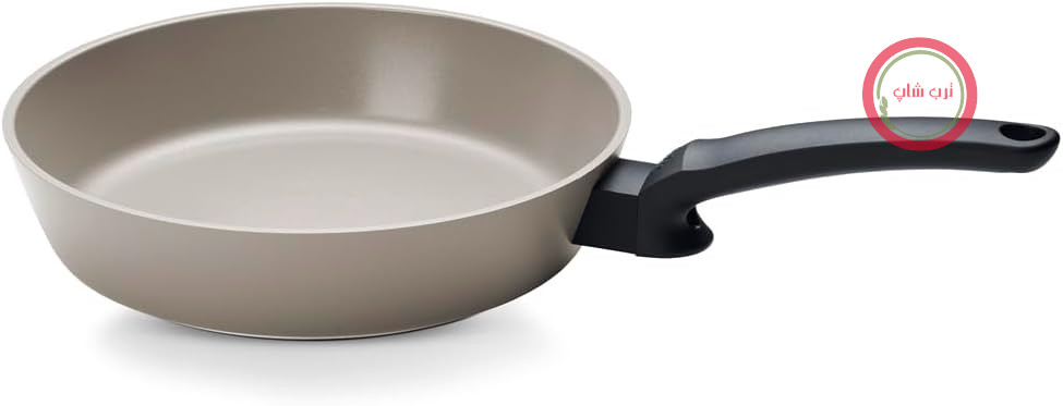 تابه راحتی Fissler Ceratal® Evo (26 سانتی‌متر، خاکستری گرم) – ساخت آلمان، تابه سرامیکی بدون PFAS/PTFE، پایه CookStar®، سازگار با القای حرارتی