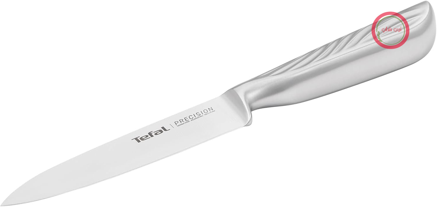 چاقوی همه کاره تفال مدل Precision Universal، 12 سانتی‌متر، تیزترین چاقو، زاویه تیغه 22 درجه، فناوری سخت شدن یخ، لبه دندانه‌دار، استیل ضد زنگ، K2890524