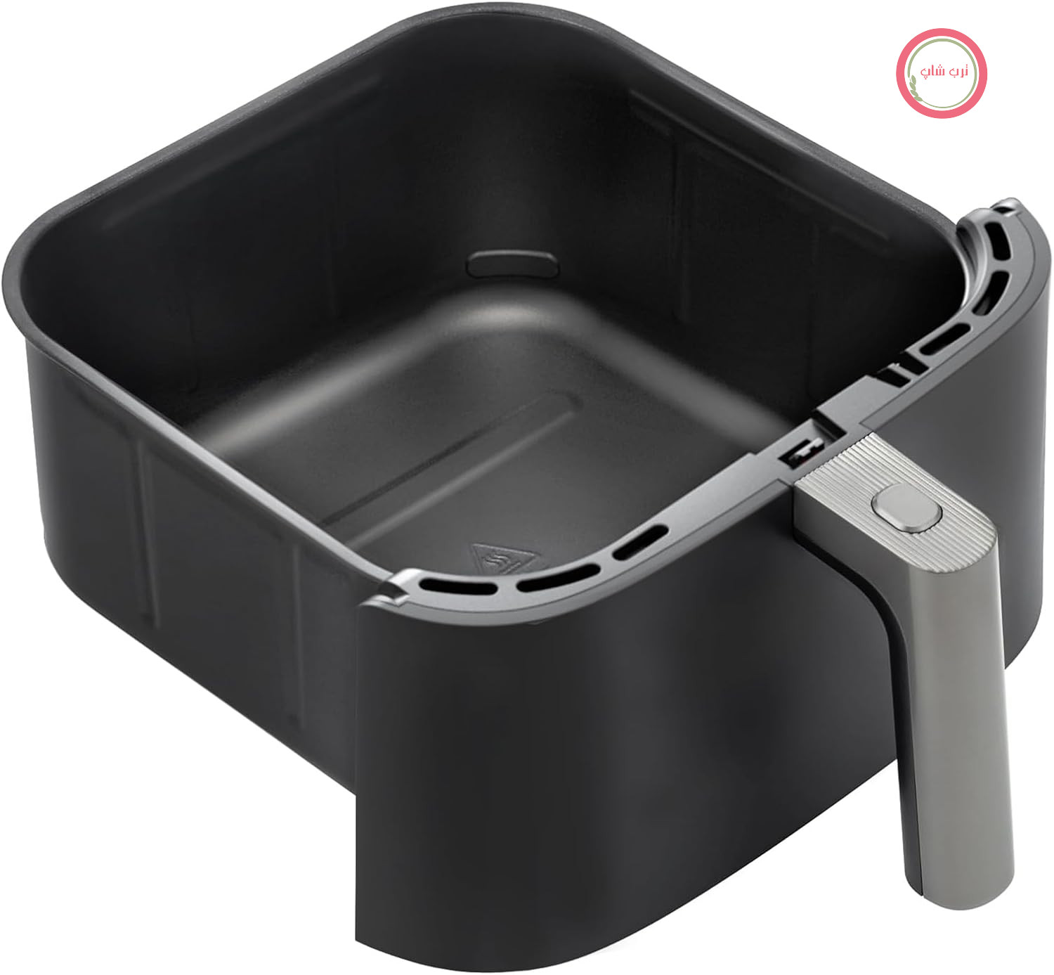 سبد اصلی سرخ کن بدون روغن COSORI Turboblaze 6Qt، لوازم جانبی جایگزین برای سرخ کن بدون روغن CAF-DC601-KUS، سرامیکی، نچسب، قابل شستشو در ماشین ظرفشویی، CRP-DC601RB-KUS، خاکستری تیره