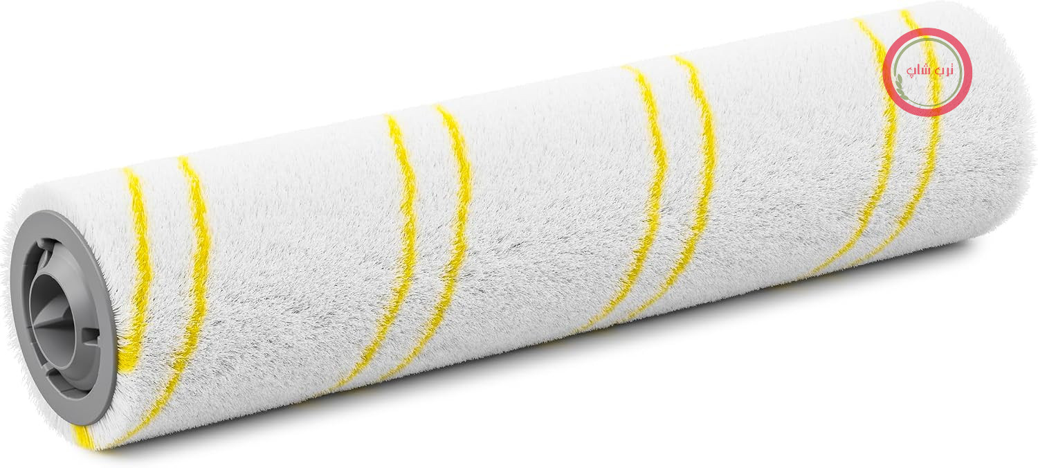 غلتک جهانی Kärcher، مناسب برای تی‌های رباتیک RCF 3، پلاستیکی، تمیز کردن ملایم و مرطوب کف‌های سخت، بدون پرز، بسیار جاذب، بادوام