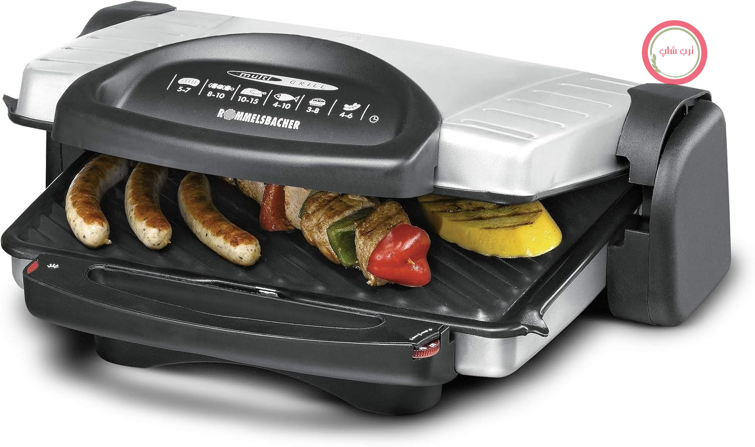 گریل باربیکیو برقی روملزباخر آلمان Rommelsbacher مدل KG 1600 با صفحات نچسب