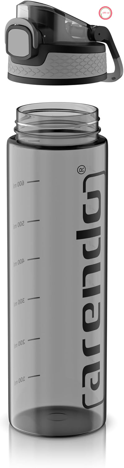 Arendo - شیکر پروتئین - 700 میلی لیتر - بطری نوشیدنی با درب OneClick - نشانگرهای مقیاس پر کردن - قابل شستشو در ماشین ظرفشویی - شیکر پروتئین برای تفریح، ورزش و تناسب اندام