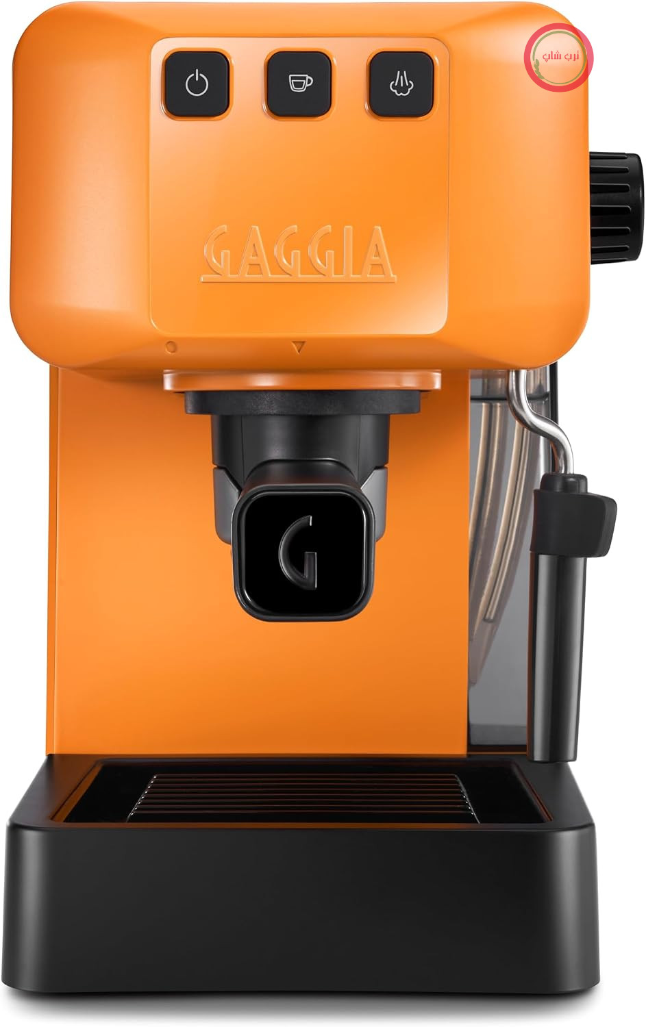 اسپرسوساز دستی گاگیا ایتالیا Gaggia مدل EG2109 نارنجی، آسیاب شده یا غلاف‌دار، سیستم POD برای اسپرسوهای خامه‌ای با غلاف، پیش‌دم‌آوری خودکار، ۱۵ بار، مدل جدید ۲۰۲۳، ۱۰۰٪ ساخت ایتالیا