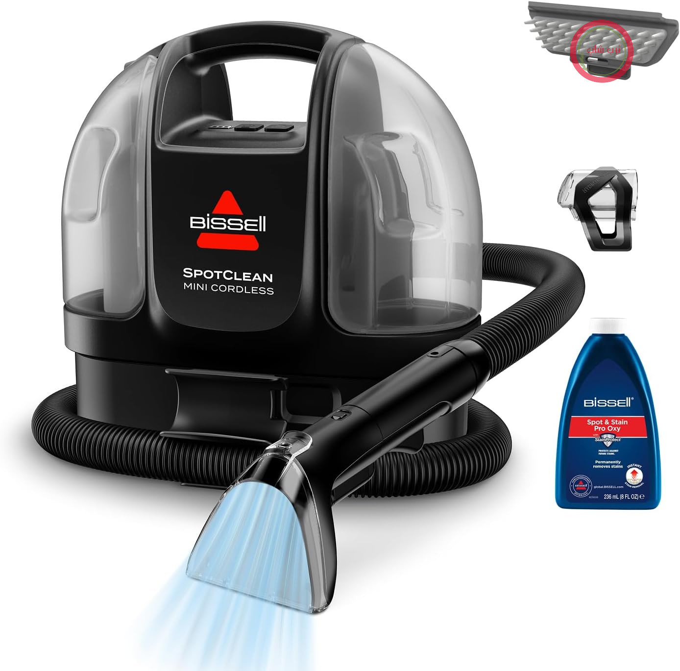 فرش و مبل شوی بیسل آمریکا BISSELL SpotClean مدل ۴۰۶۵۱ | پاک‌کننده‌ی مبلمان، ایده‌آل برای تمیز کردن سریع، جمع‌وجور و سبک، قابل حمل برای ماشین، قایق، مبل و موارد دیگر