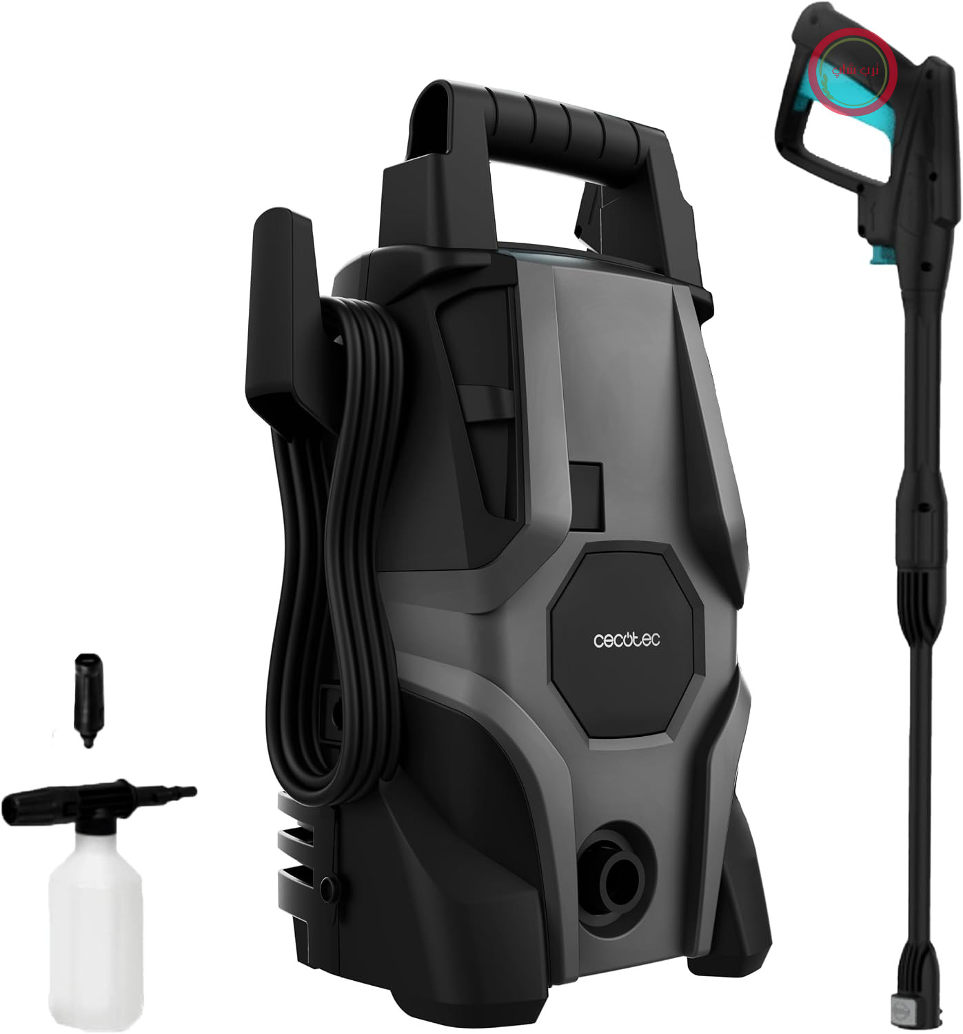 کارواش خانگی فشار قوی سکوتک اسپانیا Cecotec HydroBoost 1400 X - Treme با قدرت 1400 وات و حداکثر فشار 105 بار