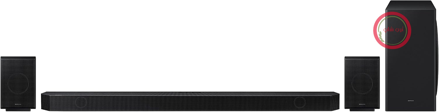 ساندبار سامسونگ Samsung مدل HW-Q935B 9.1.4 کاناله Q-Soundbar (مدل آلمانی)، شامل بلندگوهای عقب، Dolby Atmos/DTS:X بی‌سیم، Q-Symphony [2022]