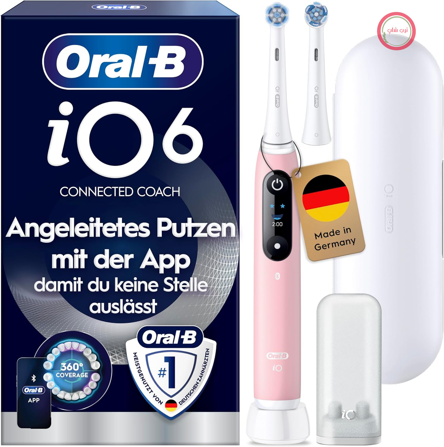 مسواک برقی اورال-بی سری Oral-B iO 6، صورتی