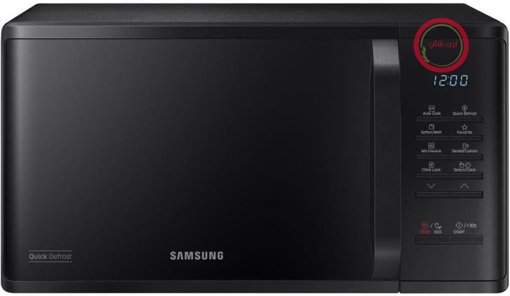 مایکروویو سامسونگ MS23K3513AK، رومیزی، تک نفره، 23 لیتر، 800 وات، صفحه نمایش LED داخلی