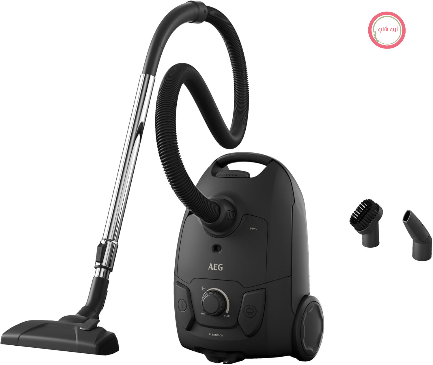 جاروبرقی کیسه‌ای آاگ آلمان AEG AB31C1GG مشکی ۷۵۰ وات