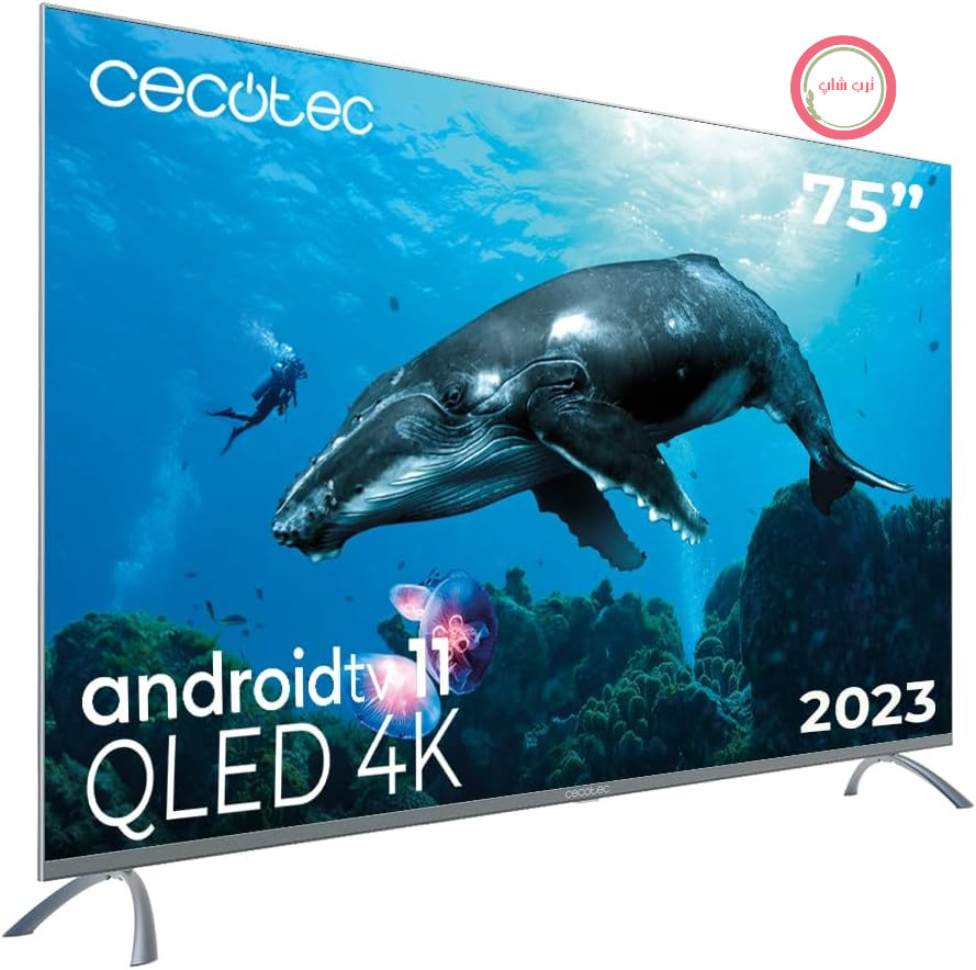 تلویزیون کیو ال ای دی 75 اینچ سکوتک اسپانیا Cecotec سری QLED V3+ مدل VQU30075+ بلوتوث، 120 هرتز