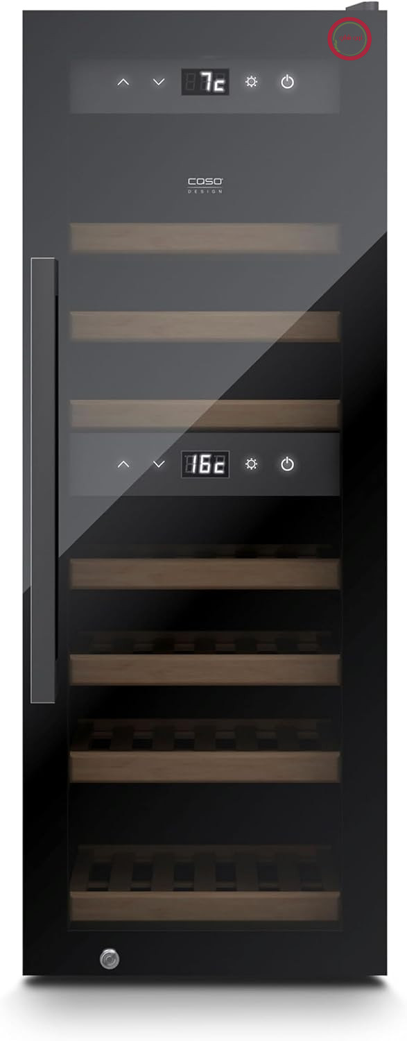 یخچال نوشیدنی و بطری کاسو آلمان CASO WineExclusive 38 Smart، ظرفیت 38 بطری