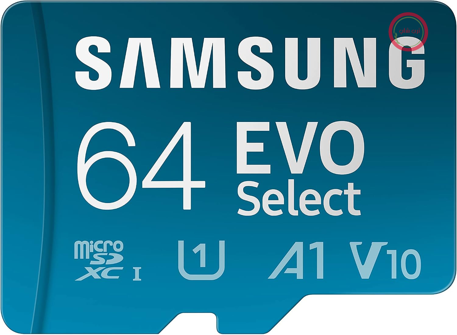 کارت حافظه microSD سامسونگ EVO Select (2024) + آداپتور SD، 64 گیگابایت، کارت حافظه برای تلفن‌های هوشمند و تبلت‌ها، UHS-I U3، 4K UHD، Full HD، سرعت خواندن 160 مگابایت بر ثانیه، MB-ME64SA/EU