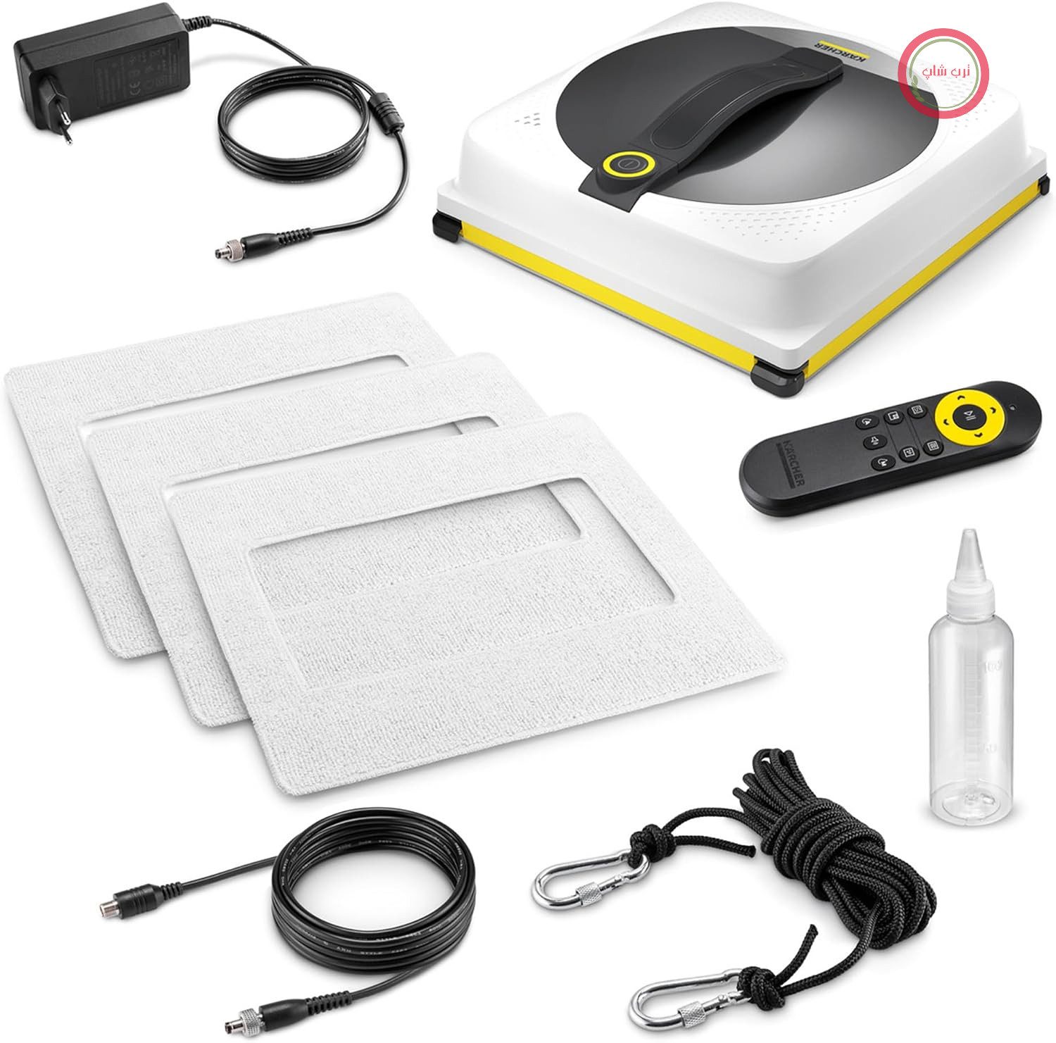 ربات شیشه‌شوی کرشر آلمان Kärcher RCW 4 Extra+، شست‌وشوی خودکار شیشه