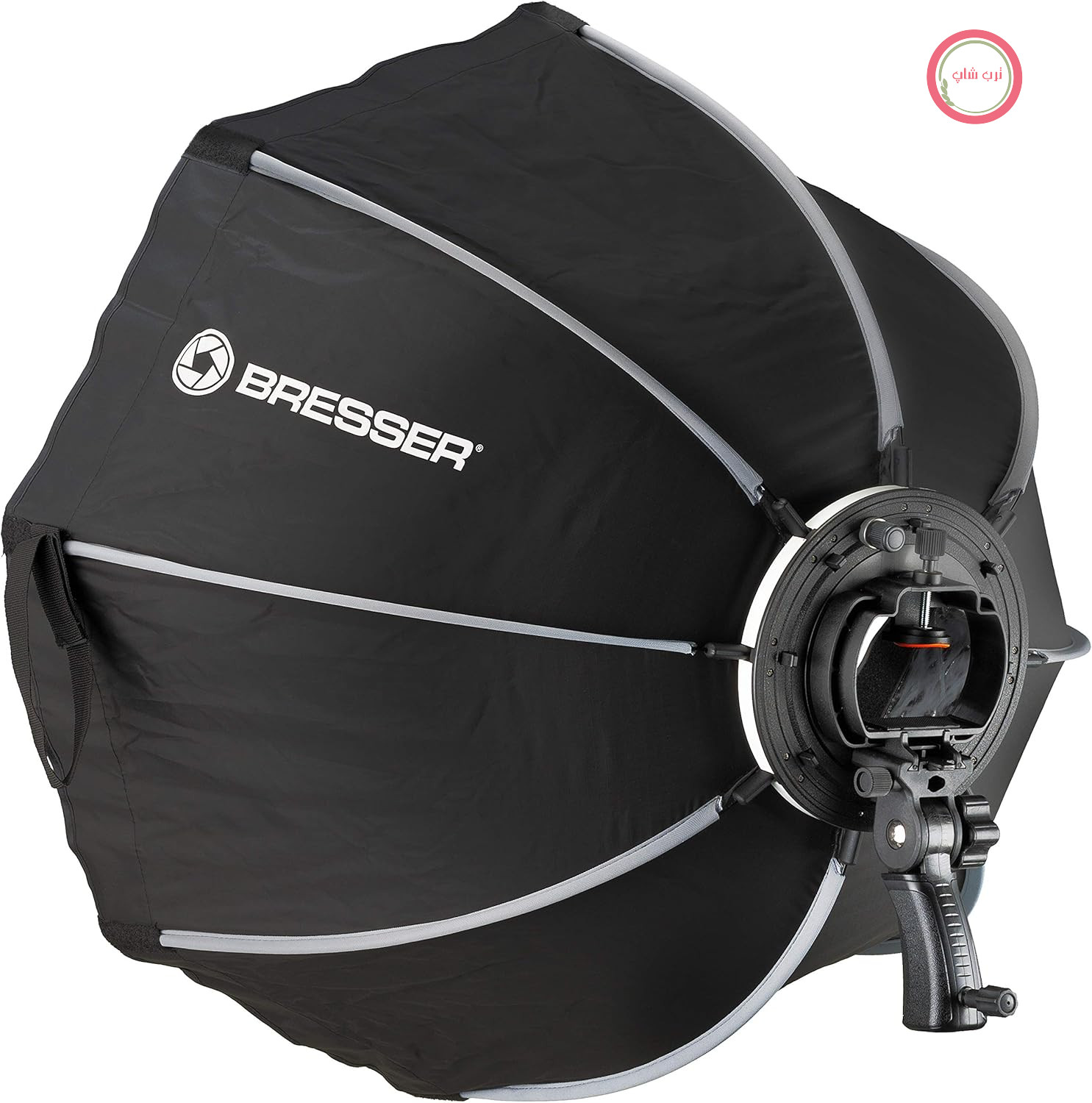 فلاش دوربین BRESSER مدل Octabox با قابلیت رهاسازی سریع و فوق سریع، سایز ۹۰ سانتی‌متر