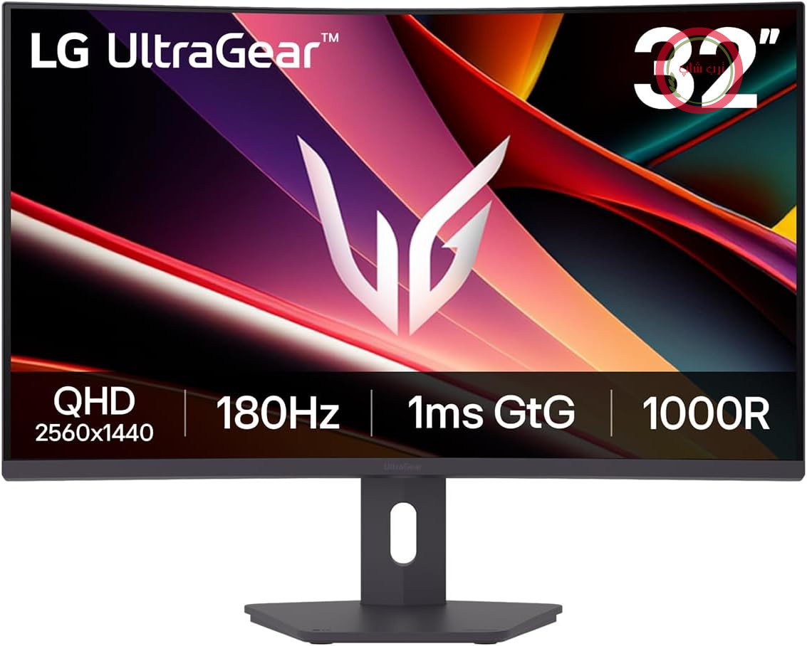 مانیتور گیمینگ ال‌جی LG Ultragear™ 32G600A-B با کیفیت 32 اینچ و انحنای Zoll، WQHD، HDR10