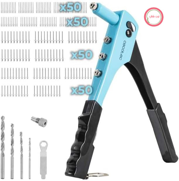 پرچ کن دستی سکوتک اسپانیا Cecotec FixerForce - شامل 4 نازل با اندازه های مختلف (2.4، 3.2، 4، 4.8 میلیمتر