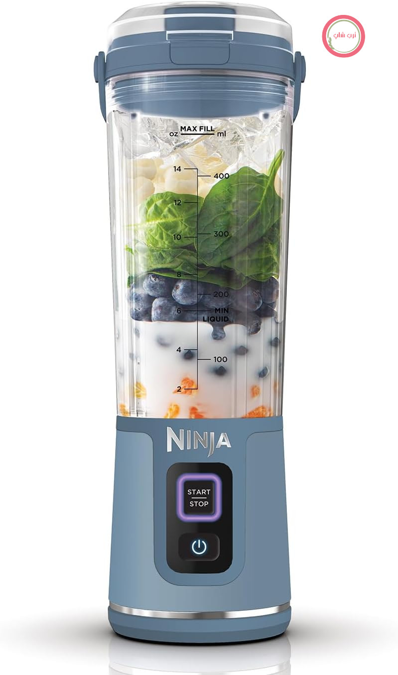 اسموتی ساز قابل حمل نینجا آمریکا Ninja BC151EUNV فنجان 530 میلی لیتری، قابل شارژ