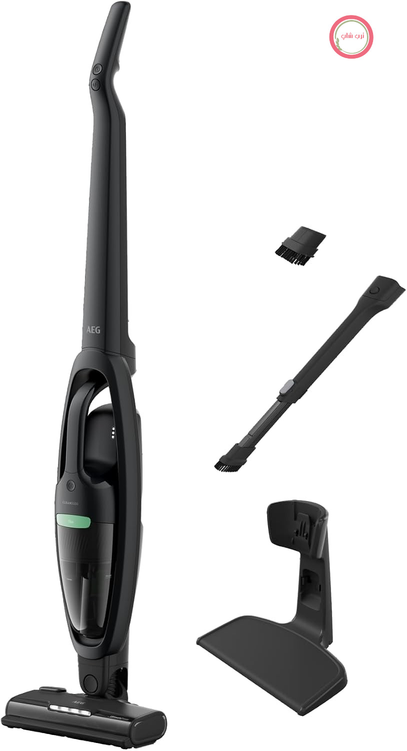 جارو شارژی آاگ آلمان AEG CLEAN 5000 مدل AS52B21OKO مشکی؛ دوکاره ۲ در ۱