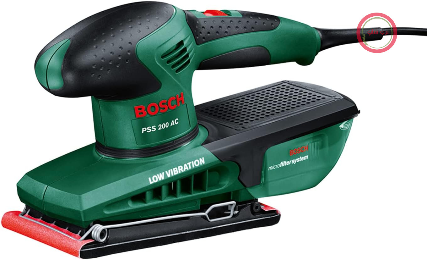 سنباده زن چرخشی بوش آلمان Bosch مدل PSS 300 AE لرزش 14000 - 24000 دقیقه، سطح سنباده کاری
