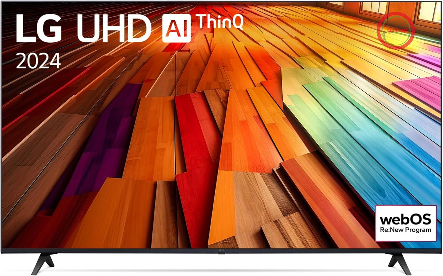 تلویزیون ال‌ای‌دی ال‌جی ۲۰۲۴ | ۶۵UT80 | ۶۵ اینچ (۱۶۴ سانتی‌متر) | UHD | پردازنده α5 AI 4K Gen7 | الکسا