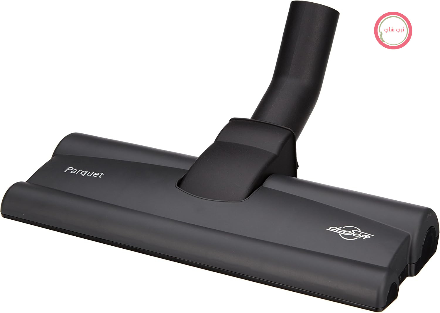 نازل کف سخت زیمنس برای جاروبرقی VZ124HD، 2 غلتک چرخان، بسیار صاف، 100% موی طبیعی، مناسب برای سری‌های VSZ6، VSQ5، VSZ5، VS08G، VSQ4، VSZ4G، VS07G، VSZ4، VSZ3، VS06G، مشکی