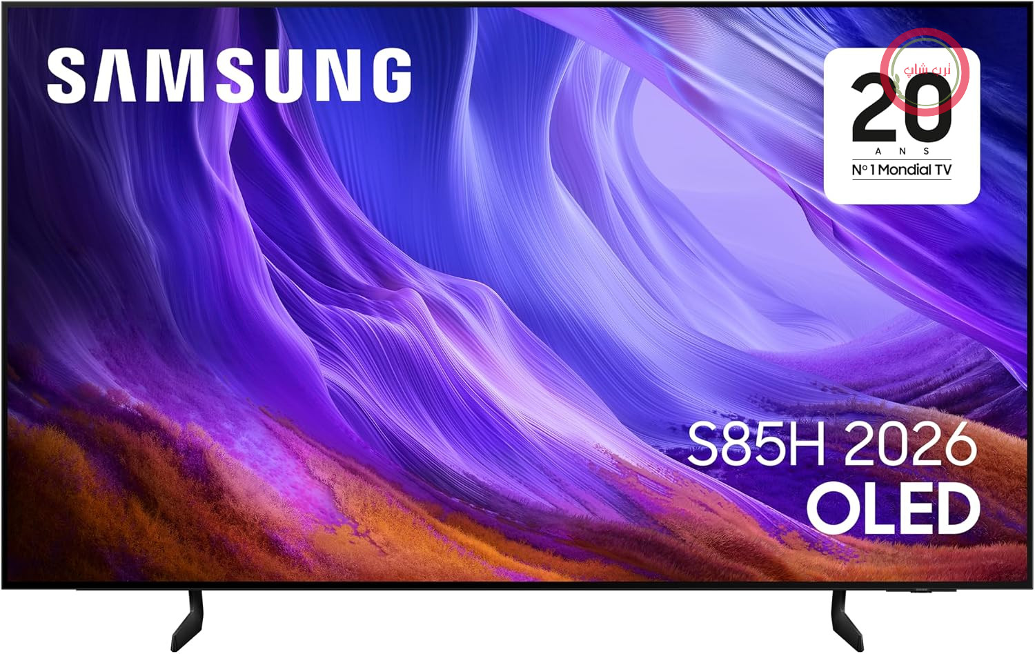 تلویزیون هوشمند سامسونگ ۵۵ اینچ S85H، OLED 4K، تلویزیون مخصوص بازی ۱۲۰ هرتز با قابلیت ارتقاء کیفیت تصویر با هوش مصنوعی، OLED HDR، دستیار هوش مصنوعی بصری، ردیابی اشیا با صدای سبک، الکسای یکپارچه [۲۰۲۶]