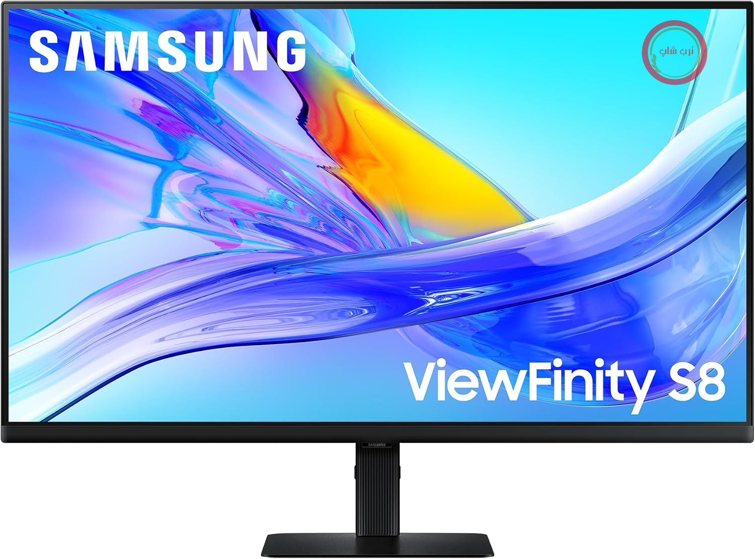 مانیتور سامسونگ Samsung مدل ViewFinity S80UD 4K، 27 اینچ، UHD، 3840 x 2160، 60 هرتز، HDR10، حالت محافظ چشم، USB-C (90 وات)، اتصال زنجیره‌ای، سوئیچ KVM یکپارچه، LS27D800UAUXEN