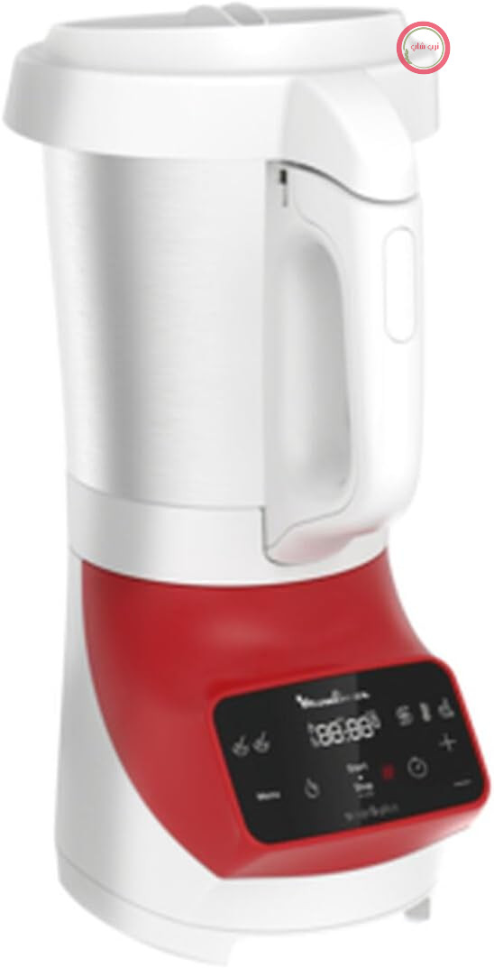 مخلوط کن مولینکس مدل Soup&Plus LM924500، 1100 وات، کاسه 2 لیتری، تیغه‌های استیل ضد زنگ، 3 برنامه اتوماتیک، حالت دستی، مخلوط کردن عالی انواع سوپ، اسموتی، انواع نوشیدنی، ساخت فرانسه، Soup&Plus