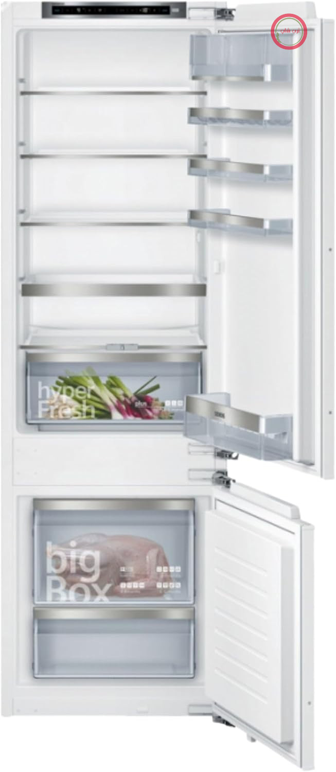 یخچال فریزر توکار زیمنس KI87SADE0 iQ500/A++ / 225 کیلووات ساعت در سال / 270 لیتر / lowFrost / hyperFresh Premium 0° / روشنایی LED