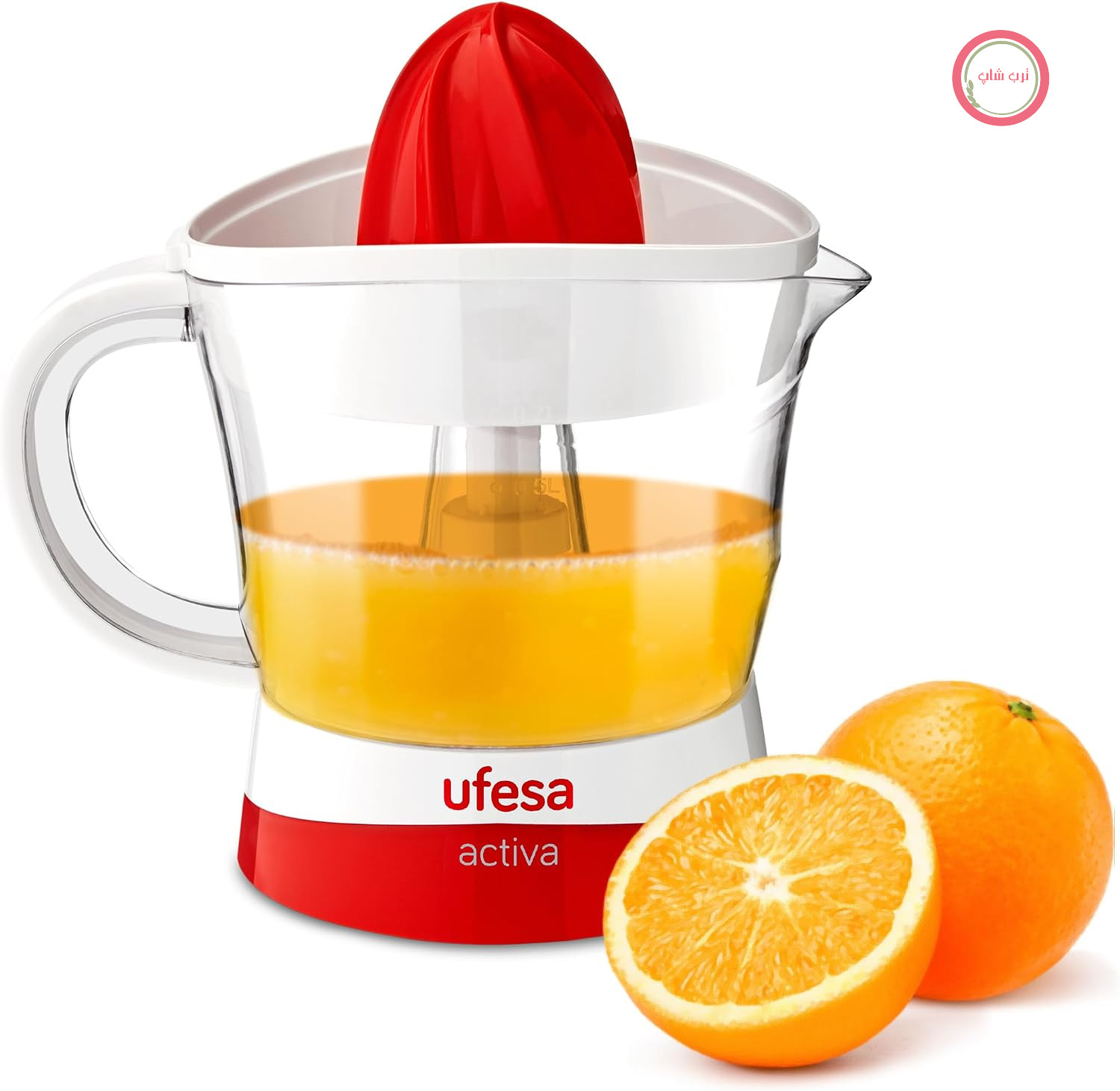 آب مرکبات گیری یوفسا اسپانیا برقی UFESA EX4936، قرمز و سفید (700 میلی لیتر)