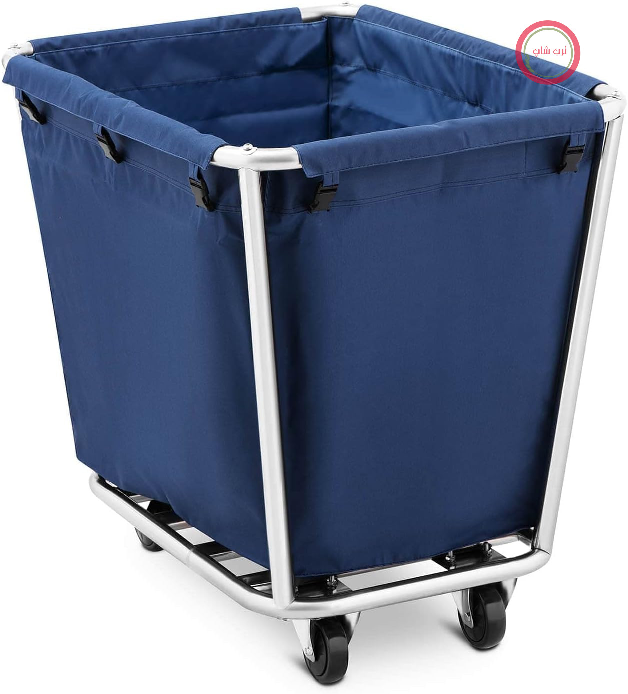 چرخ دستی لباسشویی رویال کترینگ آلمان RCWW 4، کیسه های پلاستیکی (PVC) 300 لیتری، سبد لباسشویی، جعبه لباسشویی، چرخ دستی لباسشویی چرخ دار