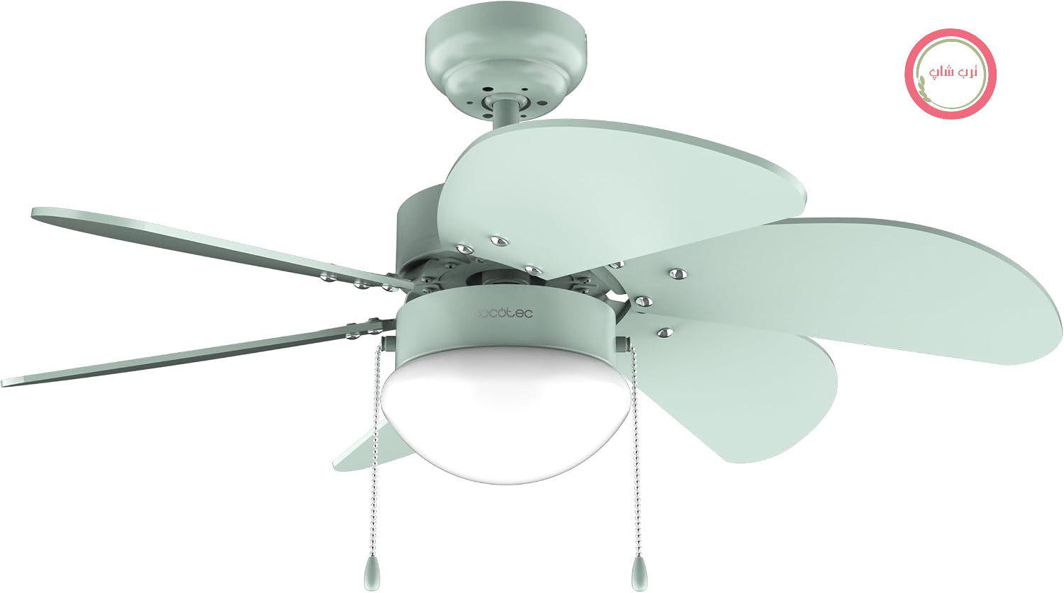 پنکه سقفی سکوتک اسپانیا Cecotec Aero 3600 | موتور مسی، ۳ سطح سرعت، قابلیت چرخش در جهت تابستانه و زمستانه،نعنایی
