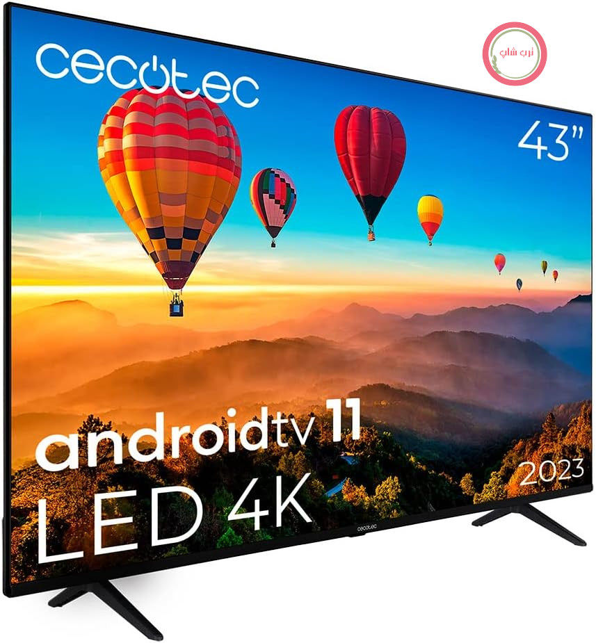 تلویزیون هوشمند ۴۳ اینچ سکوتک اسپانیا CecotecTVLED سری A1 مدل ALU10043S با کیفیت 4K UHD