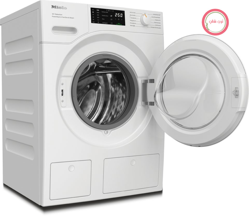 ماشین لباسشویی Miele مدل WSG883 WCS PWash&TDos&Steam، ظرفیت ۹ کیلوگرم، سرعت چرخش ۱۴۰۰ دور در دقیقه، تنظیم خودکار میزان مواد شوینده، ۲۵ سال گارانتی موتور