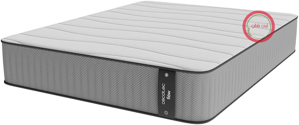 تشک هیبریدی سکوتک اسپانیا Cecotec Flow 6900 Hybrid، دونفره 150×200 چندلایه با فنر پاکتی و مموری فوم ویسکوالاستیک، ارتفاع ۲۸سانت
