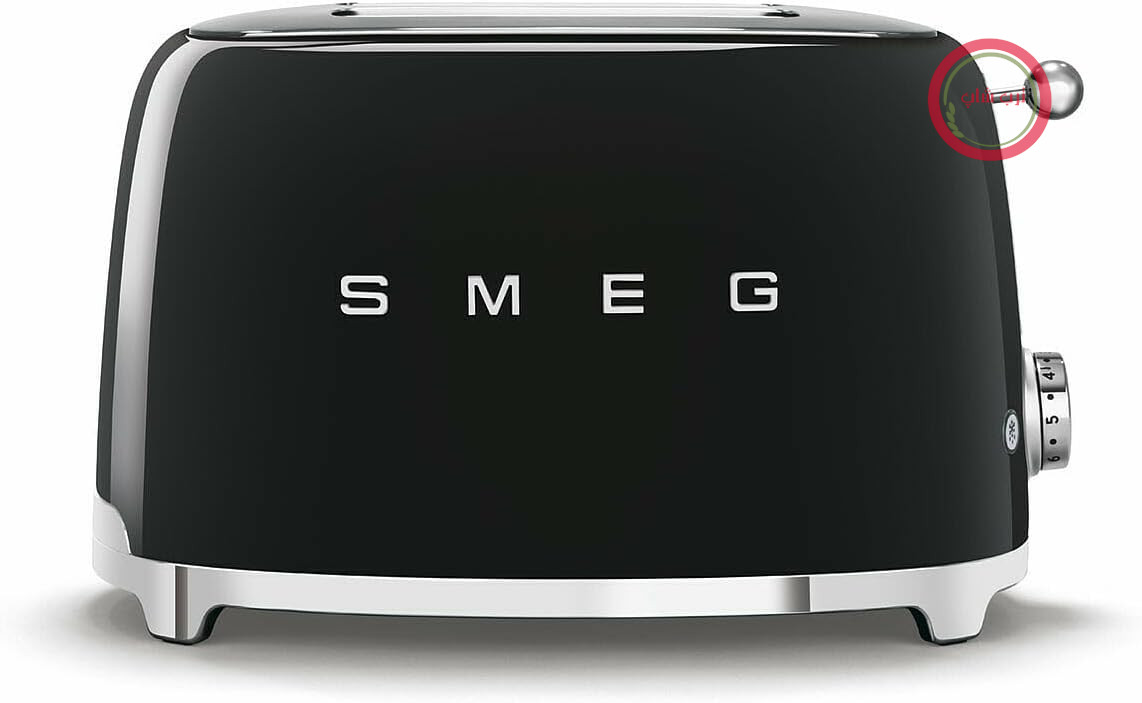 توستر اسمگ ایتالیا Smeg مدل TSF01BLEU مشکی دو اسلات