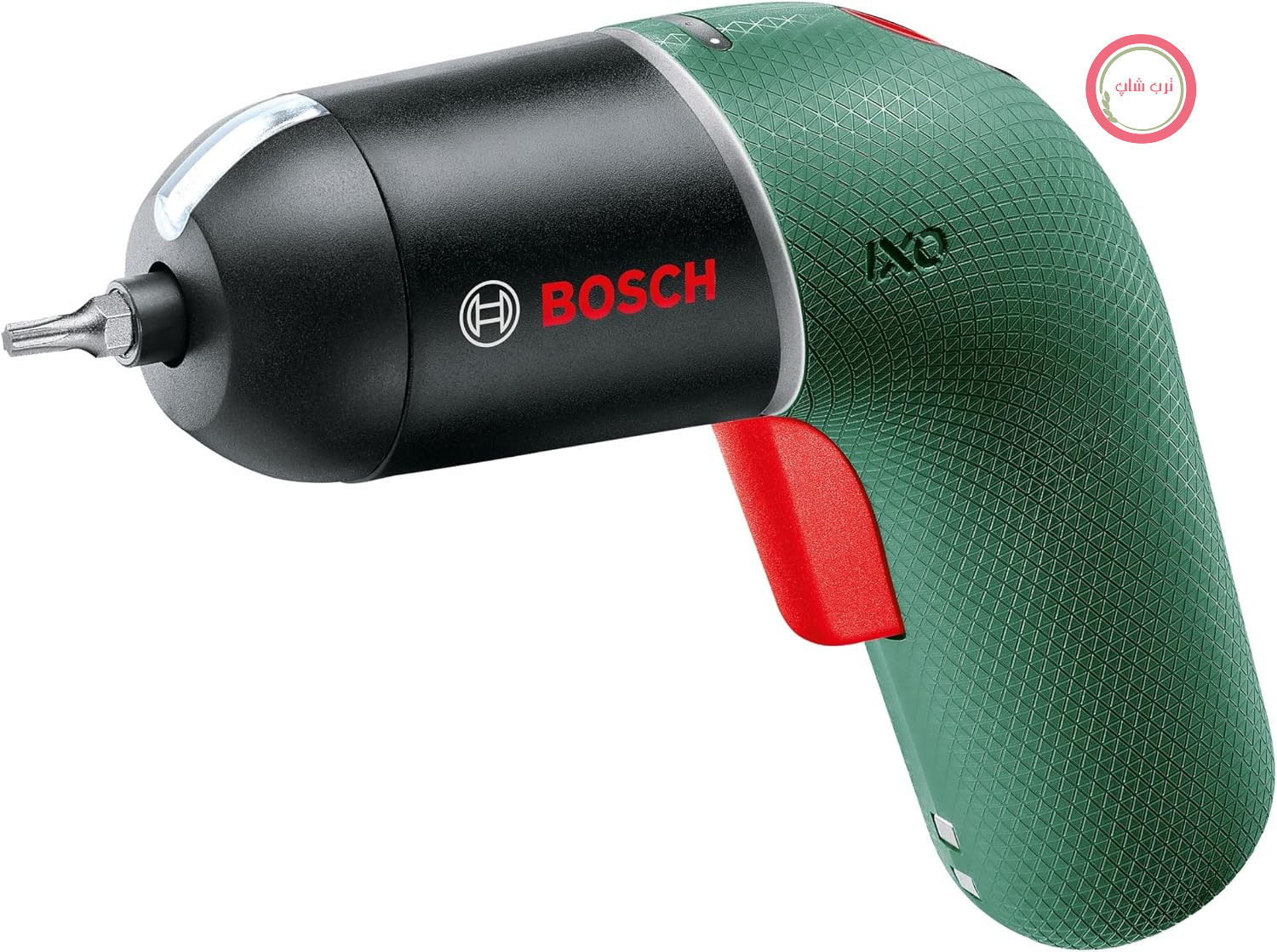پیچ‌گوشتی شارژی بوش مدل Bosch IXO به همراه پایه شارژ نسل ششم، سبز، کنترل سرعت متغیر